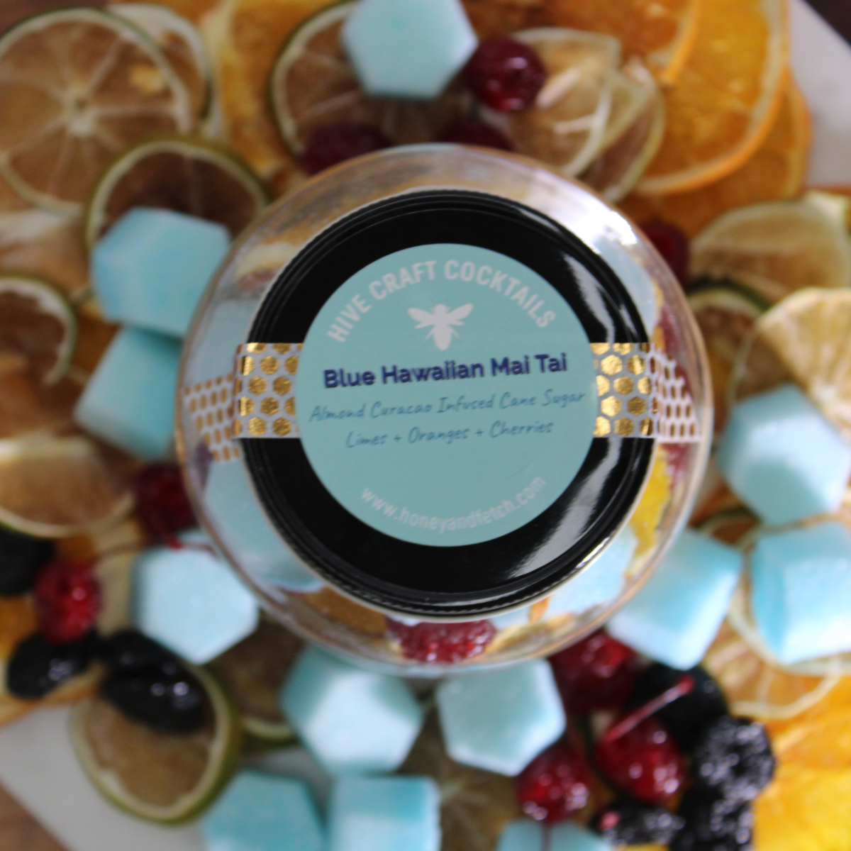 Blue Hawaiian Mai Tai | Hive Craft Cocktails